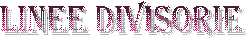 lINEE DIVISORIE